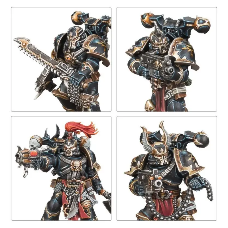 Набор миниатюр «CHAOS SPACE MARINES: LEGIONARIES»