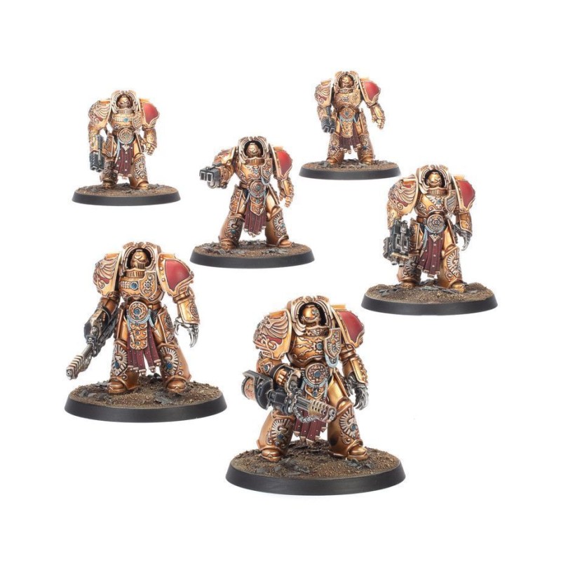 Набор миниатюр WARHAMMER 40000/HORUS HERESY: CUSTODES — AQUILON TERMINATOR SODALITY
