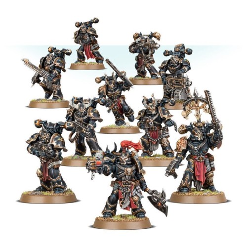 Набір мініатюр CHAOS SPACE MARINES: HELLFORGED WARBAND
