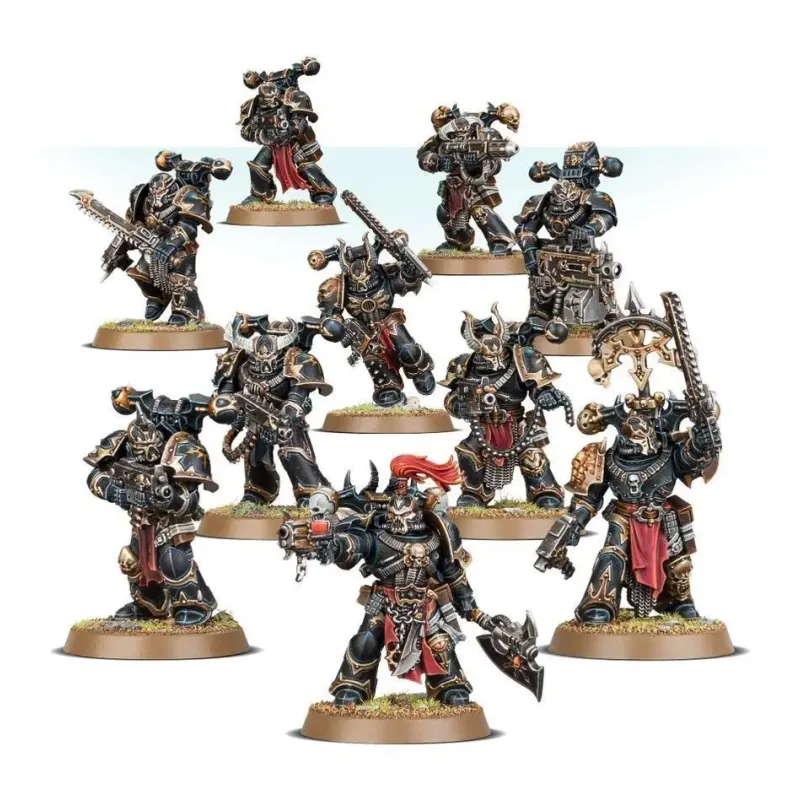 Набор миниатюр CHAOS SPACE MARINES: HELLFORGED WARBAND