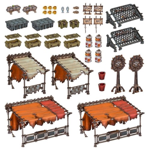 Терейн NECROMUNDA: ZONE MORTALIS: UNDERHIVE MARKET