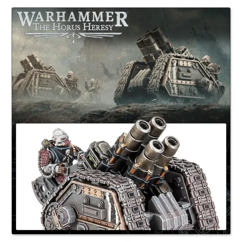 Набір мініатюр HORUS HERESY: SOLAR AUXILIA - RAPIER FIRE SUPPORT BATTERY