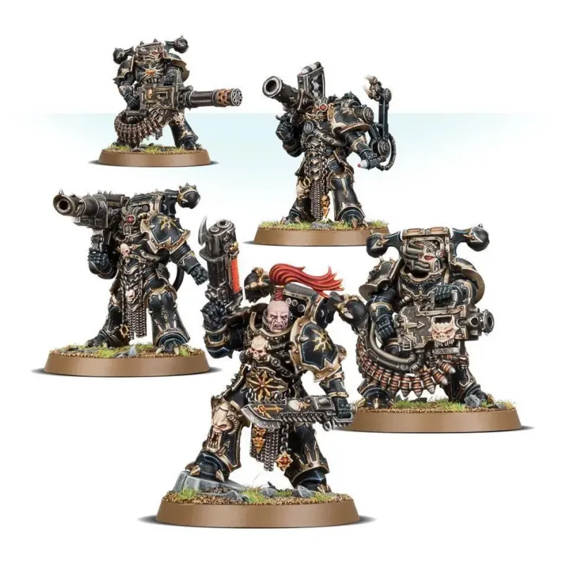 Набор миниатюр CHAOS SPACE MARINES: HELLFORGED WARBAND