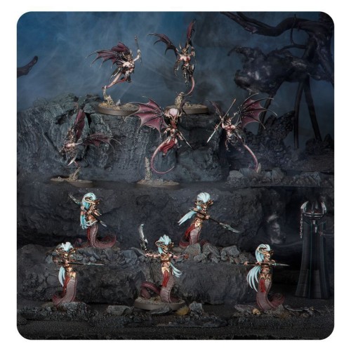 Набір мініатюр AGE OF SIGMAR: DAUGHTERS OF KHAINE - SCATHBORN COVEN