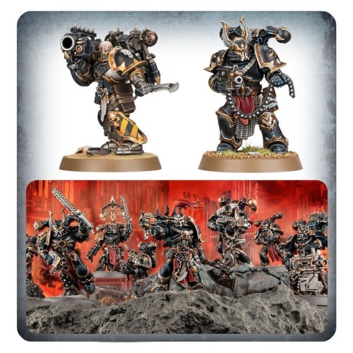 Набір мініатюр CHAOS SPACE MARINES: LEGIONARIES