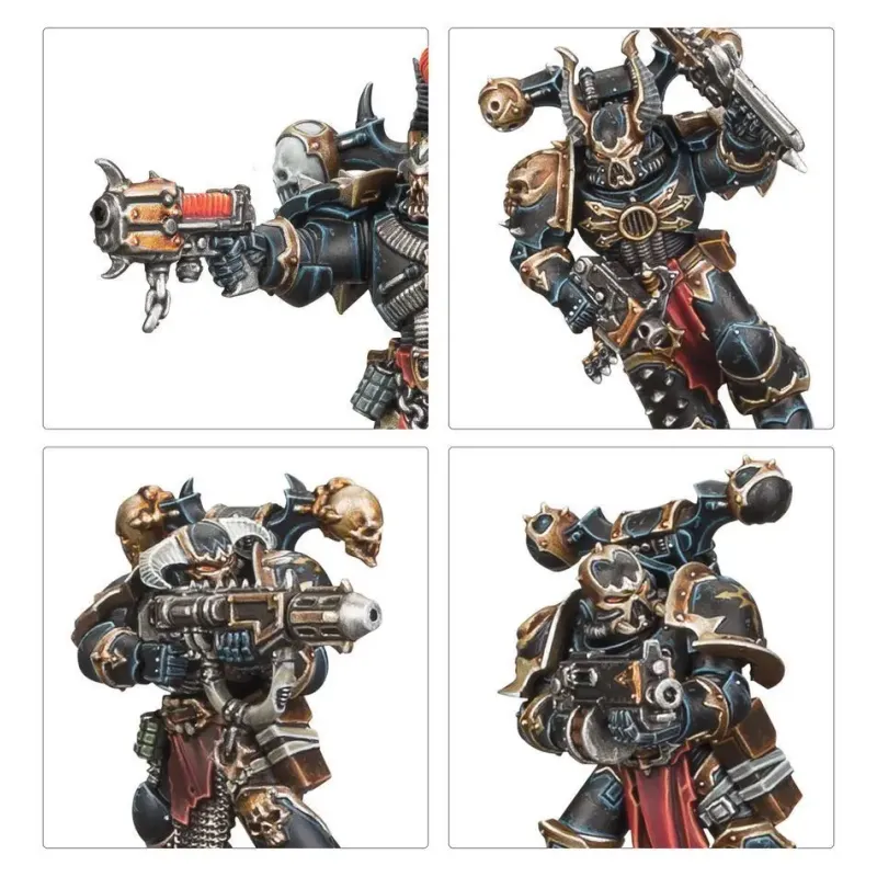 Набор миниатюр «CHAOS SPACE MARINES: LEGIONARIES»