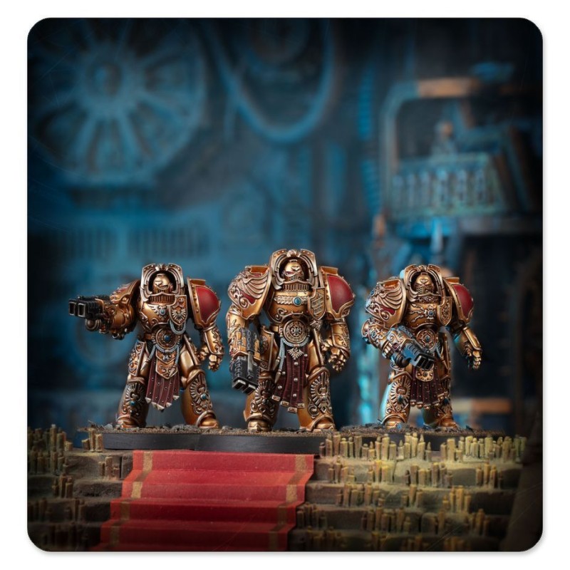 Набор миниатюр WARHAMMER 40000/HORUS HERESY: CUSTODES — AQUILON TERMINATOR SODALITY