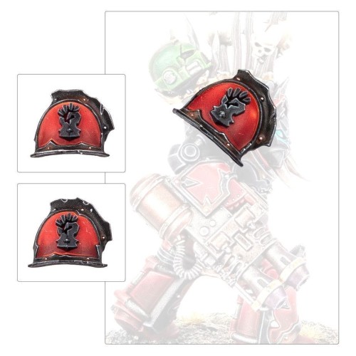 Набір WARHAMMER 40000: CHAOS SPACE MARINES - RED CORSAIRS UPGRADES & TRANSFERS
