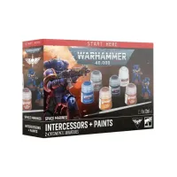 Набор WARHAMMER 40000: SPACE MARINES INTERC + краски ENG/SPA/PORT/LATV/ROM