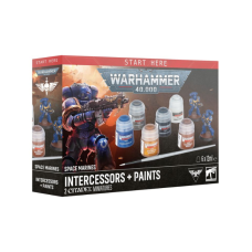 Набір WARHAMMER 40000: SPACE MARINES INTERC +PAINTS ENG/SPA/PORT/LATV/ROM
