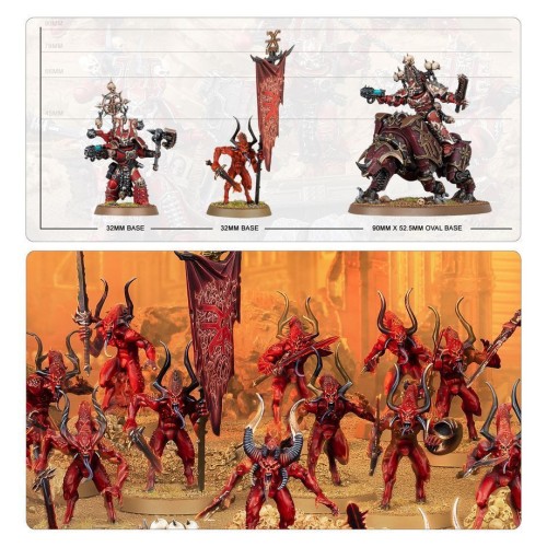 Набір мініатюр WORLD EATERS B/FORCE: KHORNE DAEMONKIN
