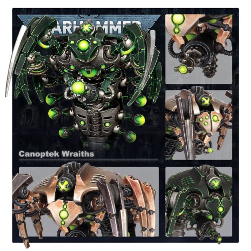 Набір мініатюр WARHAMMER 40000: NECRONS - CANOPTEK WRAITHS