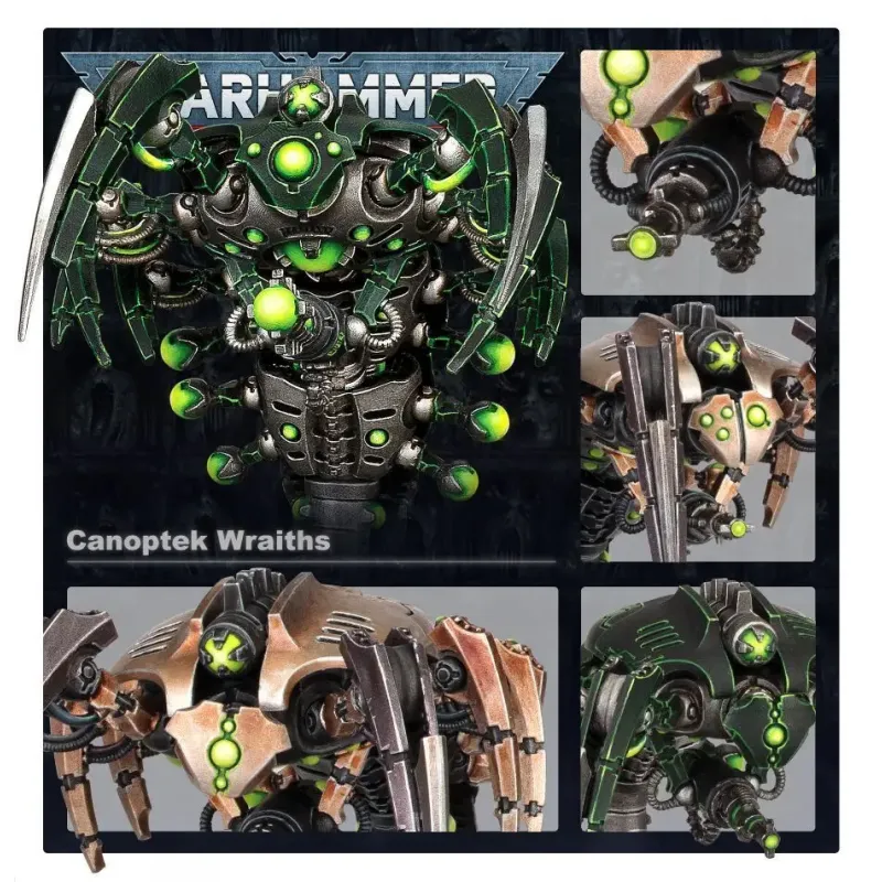 Набір мініатюр WARHAMMER 40000: NECRONS - CANOPTEK WRAITHS