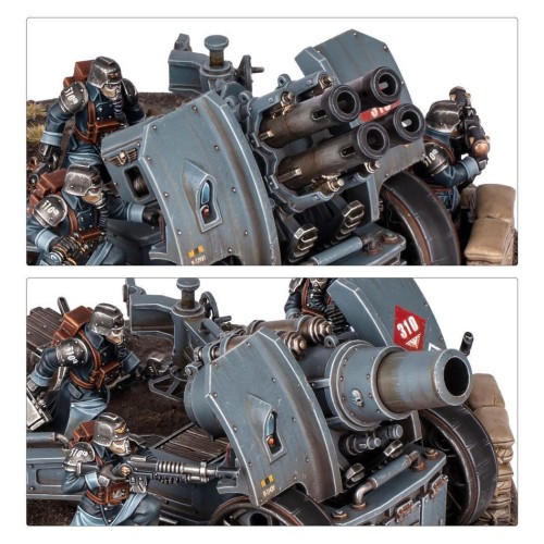 Мініатюра ASTRA MILITARUM - KRIEG ARTILLERY TEAM