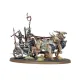 Мініатюра AGE OF SIGMAR: OSSIARCH BONEREAPERS - LIEGE-KAVALOS ON WAR CHARIOT