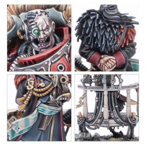 Набір мініатюр WARHAMMER 40000: CHAOS SPACE MARINES - HURON BLACKHEART AND THE MASTERS OF THE MAELSTROM