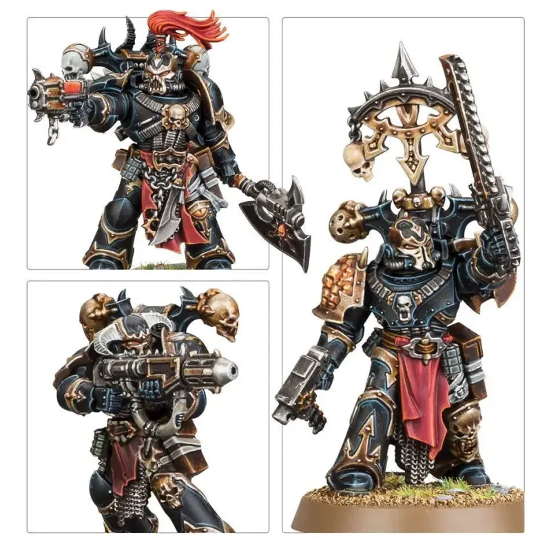 Набор миниатюр CHAOS SPACE MARINES: HELLFORGED WARBAND