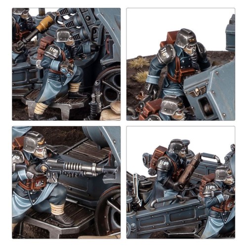 Мініатюра ASTRA MILITARUM - KRIEG ARTILLERY TEAM