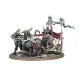 Мініатюра AGE OF SIGMAR: OSSIARCH BONEREAPERS - LIEGE-KAVALOS ON WAR CHARIOT