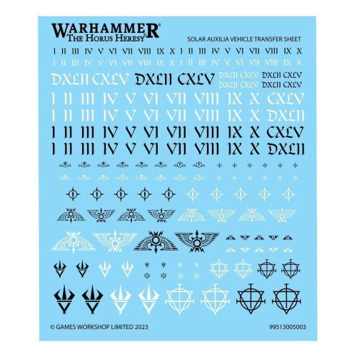 Набір мініатюр HORUS HERESY: SOLAR AUXILIA COMBAT FORCE