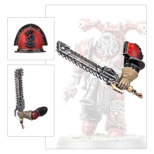 Набір WARHAMMER 40000: CHAOS SPACE MARINES - RED CORSAIRS UPGRADES & TRANSFERS