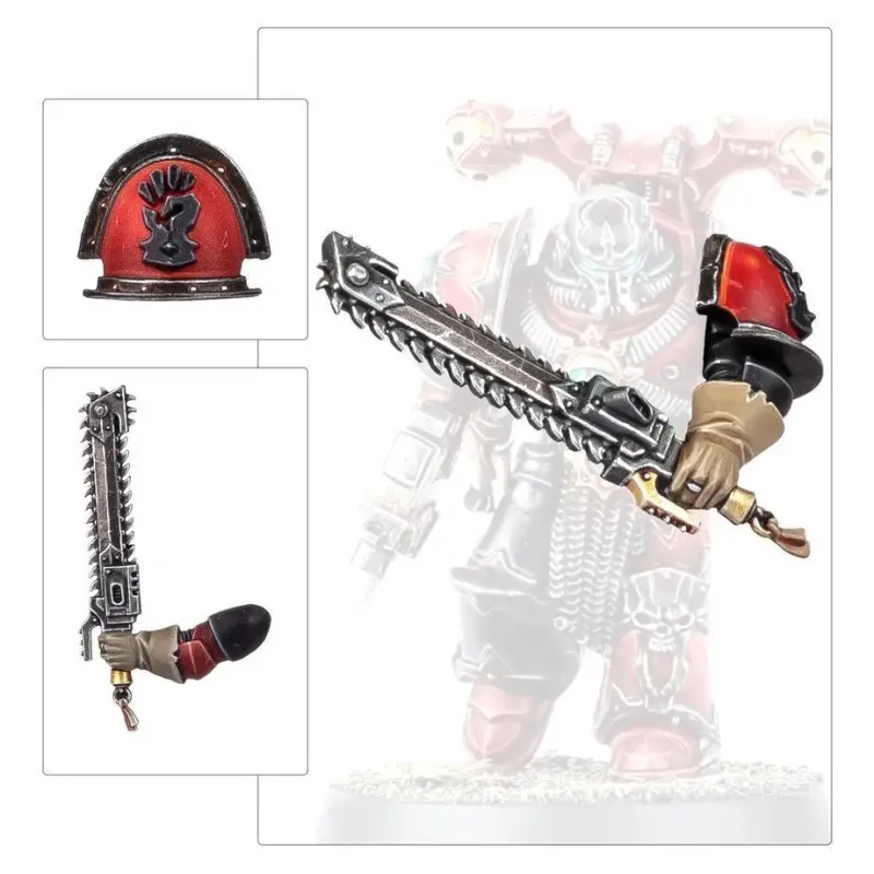 Набір WARHAMMER 40000: CHAOS SPACE MARINES - RED CORSAIRS UPGRADES & TRANSFERS
