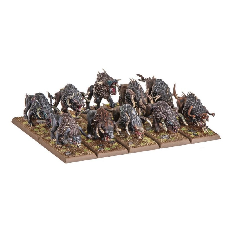 Набор миниатюр THE OLD WORLD: BEASTMEN BRAYHERDS — BATTLE MARCH ARMY