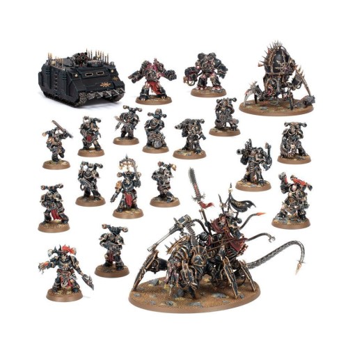 Набір мініатюр CHAOS SPACE MARINES: HELLFORGED WARBAND