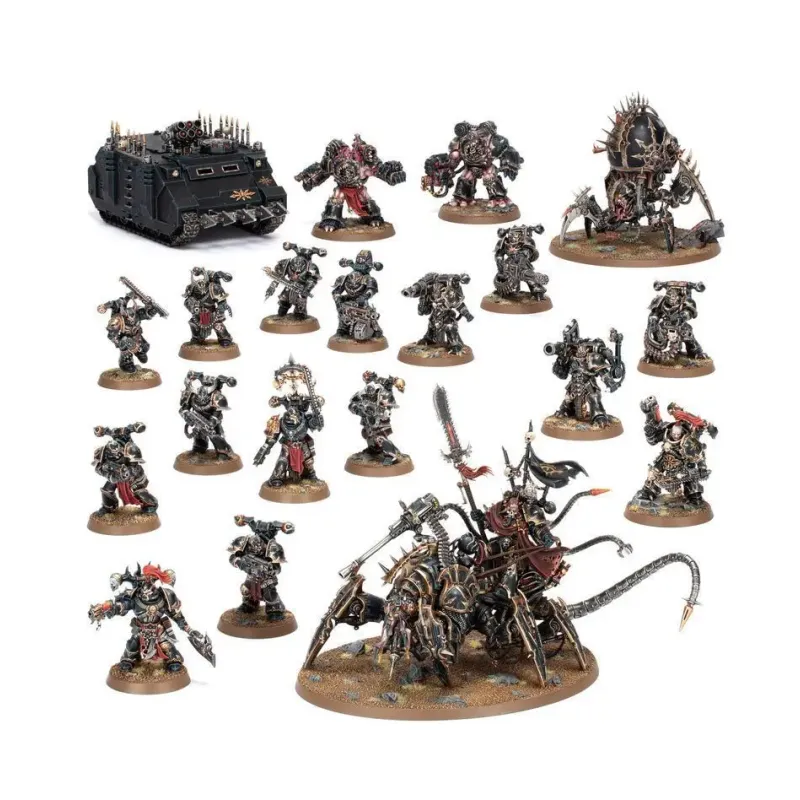 Набор миниатюр CHAOS SPACE MARINES: HELLFORGED WARBAND
