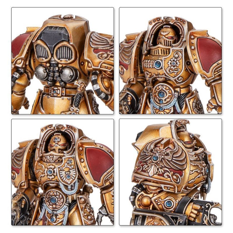 Набор миниатюр WARHAMMER 40000/HORUS HERESY: CUSTODES — AQUILON TERMINATOR SODALITY