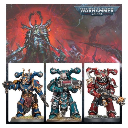 Набір мініатюр CHAOS SPACE MARINES: LEGIONARIES