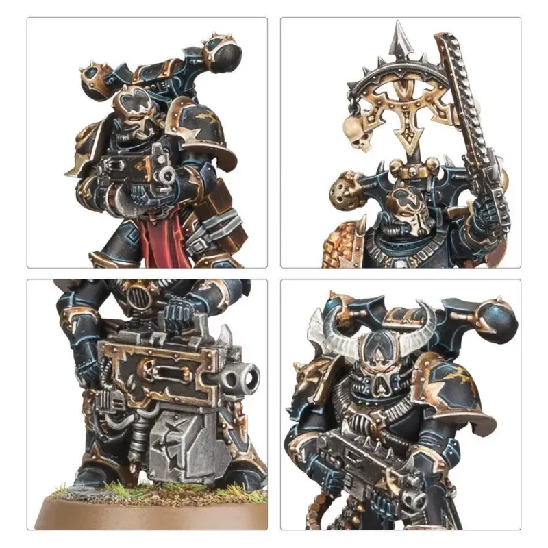 Набор миниатюр «CHAOS SPACE MARINES: LEGIONARIES»