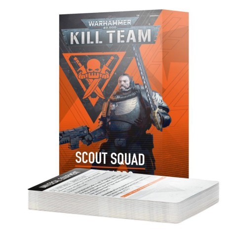 Карти WARHAMMER 40000: KILL TEAM DATACARDS - SCOUT SQUAD (ENG)
