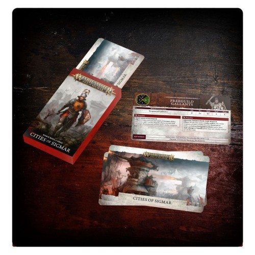 Карти WARSCROLL CARDS: CITIES OF SIGMAR (ENG)