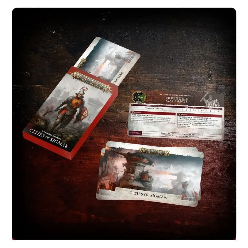 Карты WARSCROLL CARDS: CITIES OF SIGMAR (ENG)