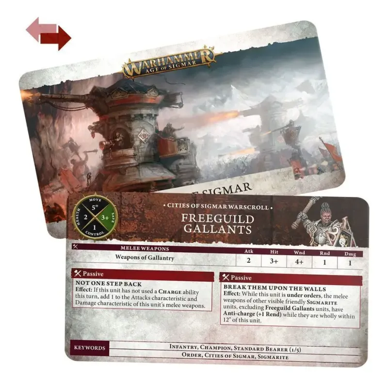 Карты WARSCROLL CARDS: CITIES OF SIGMAR (ENG)