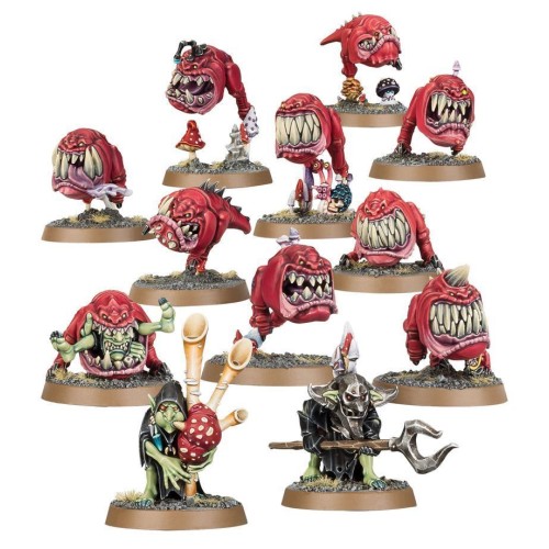Набір мініатюр AGE OF SIGMAR: GLOOMSPITE GITZ - SQUIG HERD