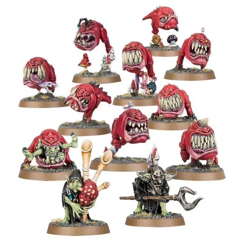 Набір мініатюр AGE OF SIGMAR: GLOOMSPITE GITZ - SQUIG HERD