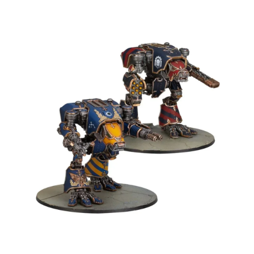 Набір мініатюр Titan Legions - Warhound Titans With Ursus Claws and Melta Lances