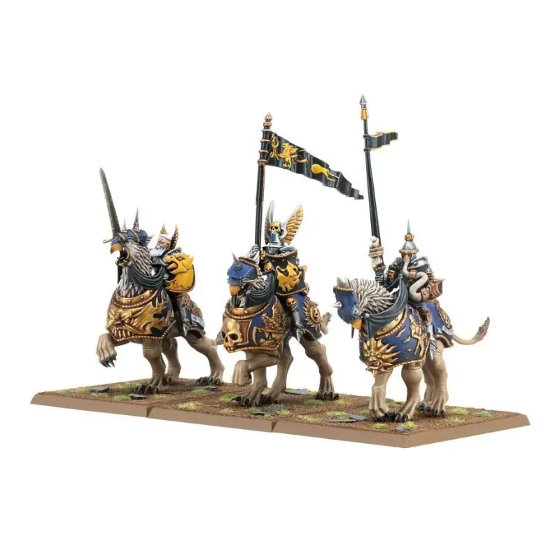 Набор миниатюр THE OLD WORLD: EMPIRE OF MAN — DEMIGRYPH KNIGHTS