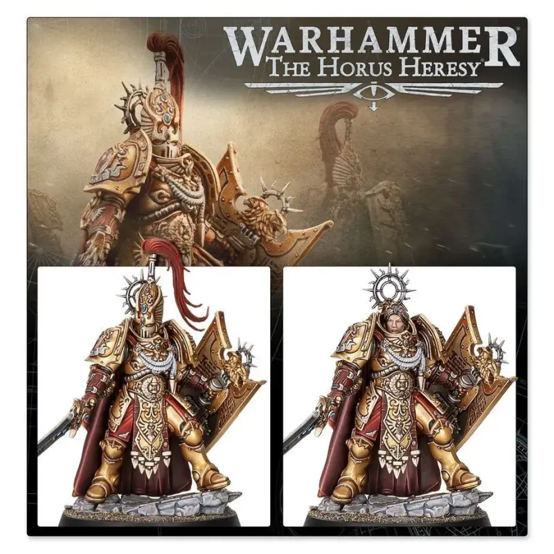 Мініатюра HORUS HERESY: LEGIO CUSTODES - SHIELD CAPTAIN