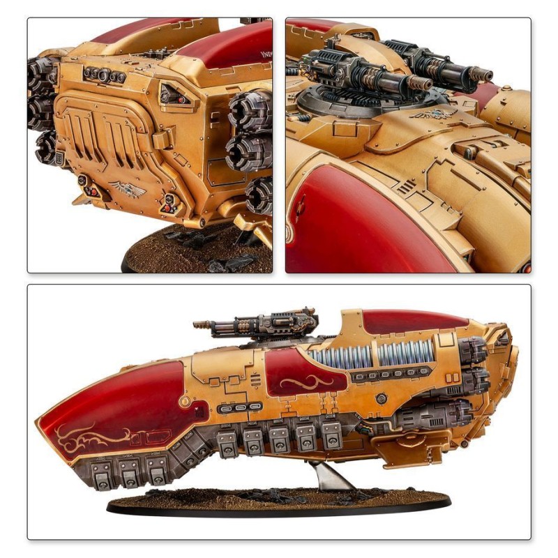 Мініатюра WARHAMMER 40000/HORUS HERESY: CUSTODES - CORONUS GRAV-CARRIER