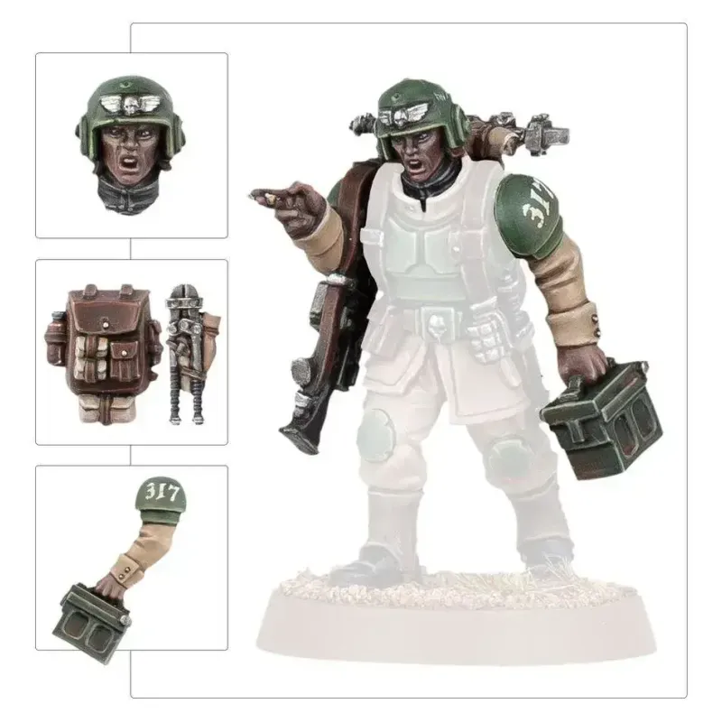 Набор WARHAMMER 40000: ASTRA MILITARUM — CADIAN UPGRADES