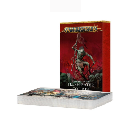 Карти AGE OF SIGMAR: WARSCROLL CARDS - FLESH-EATER COURTS (ENG)