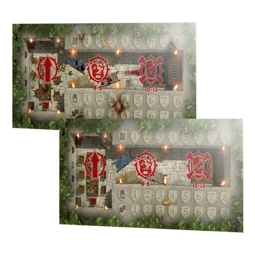 Ігрове поле B/BOWL: BRETONNIAN TEAM PITCH & DUGOUTS