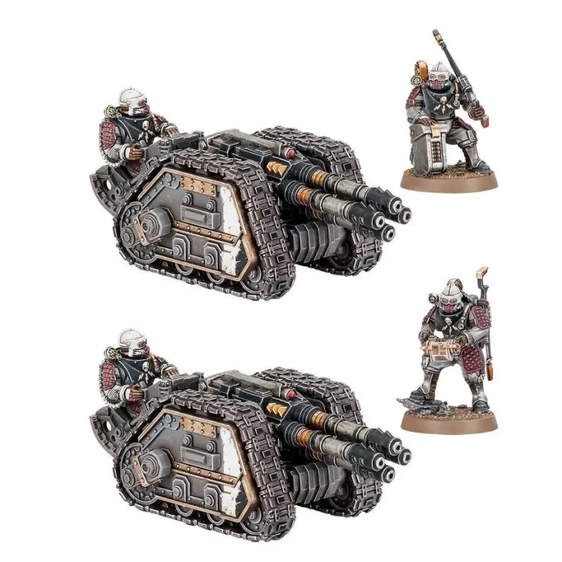 Набор миниатюр HORUS HERESY: SOLAR AUXILIA — RAPIER DIRECT FIRE BATTERY