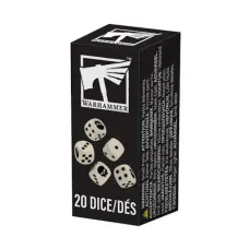 Кубики для гри WARHAMMER: DICE (6-PACK)