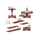 Терейн NECROMUNDA: THATOS PATTERN - PLATFORMS / WALKWAYS