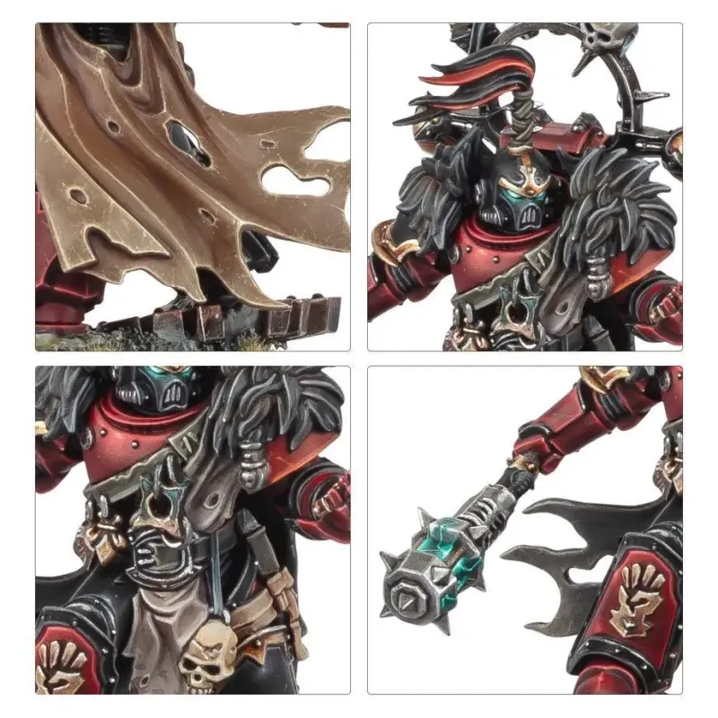 Мініатюра WARHAMMER 40000: CHAOS SPACE MARINES - RED CORSAIRS REAVE-CAPTAIN