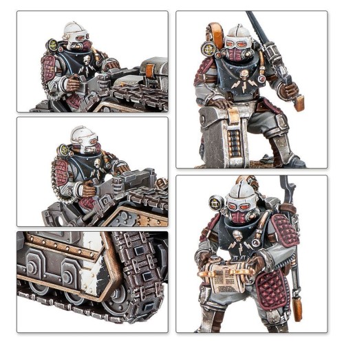 Набір мініатюр HORUS HERESY: SOLAR AUXILIA - RAPIER DIRECT FIRE BATTERY